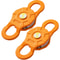 Heavy Duty Winch Pulley 25000LB Snatch Block For OffRoad Recovery 2Pack Fits 05514mm Synthetic Rop 7