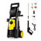 2000PSI 1.76 GPM Power Washer w/ 30 ft Hose, 5 Quick Connect Nozzles & Foam Cannon, Portable Electric Pressure Washer