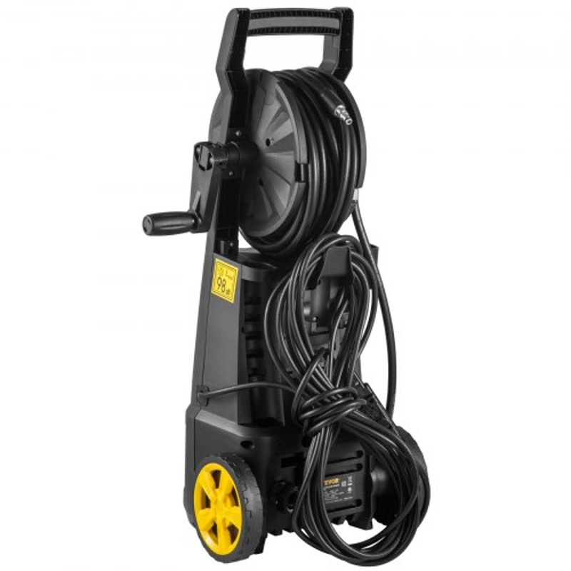 2000PSI 1.76 GPM Power Washer w/ 30 ft Hose, 5 Quick Connect Nozzles & Foam Cannon, Portable Electric Pressure Washer
