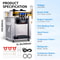 2350W Countertop Soft Serve Machine 2230LH HighYield Ice Cream Maker W Dual 6L Hoppers 2L Freezing 7