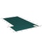 20x38 ft Rectangular Winter Pool Cover with Right Step, High-Strength Mesh PP Material, Triple-Stitched, Rain-Permeable