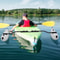Nflatable Kayak Stabilizer System 2 PCS PVC Outrigger Floats With Adjustable Sidekick Arms Rod For 0