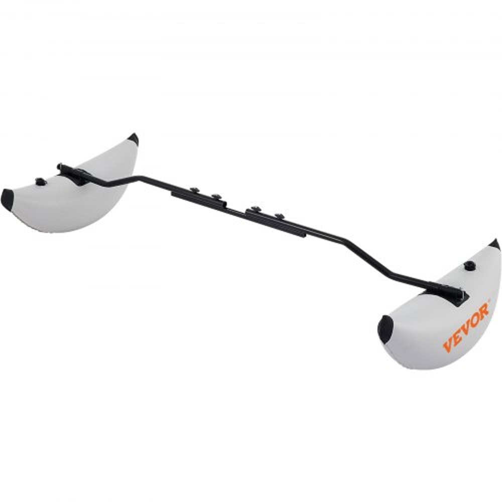 Nflatable Kayak Stabilizer System 2 PCS PVC Outrigger Floats With Adjustable Sidekick Arms Rod For 8