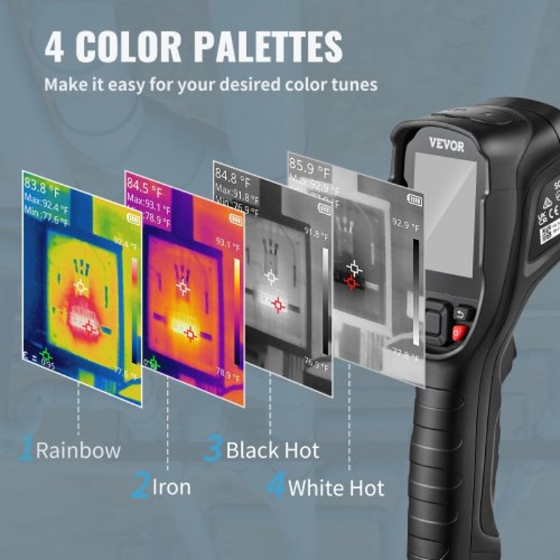 SC240 Thermal Imaging Camera 320x240 Super Resolution 25Hz Refresh Rate 4F To 752F Range 4