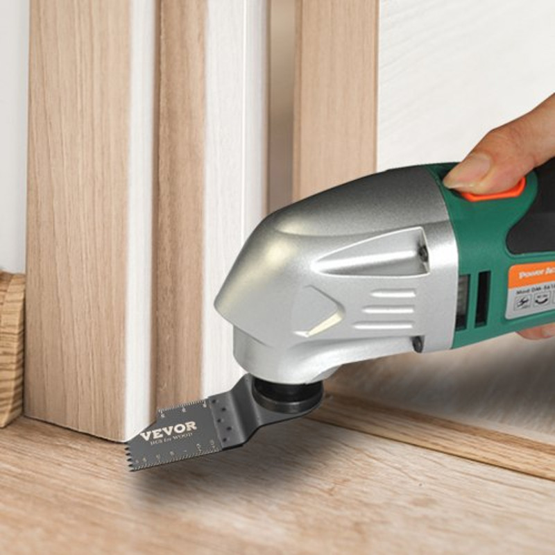 100Piece Quick Release Multitool Blades Kit HCS Tool Blades For Wood Plastic Compatible With Dewa 0