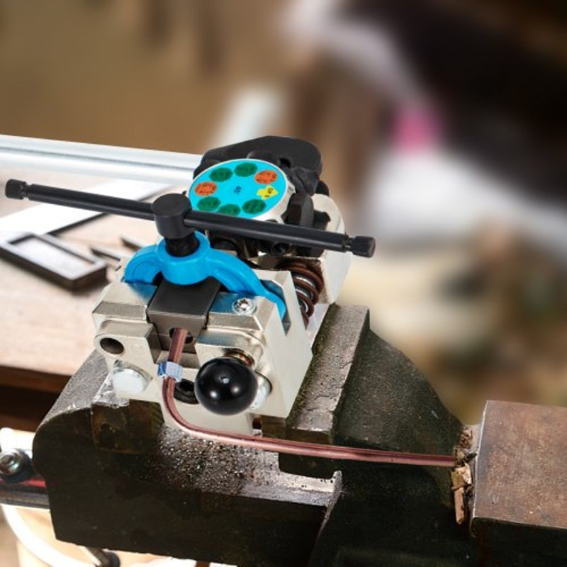 Double Flaring Tool Brake Line Flaring Kit With Single Double And Bubble Flares For Tube Copper Alu 5