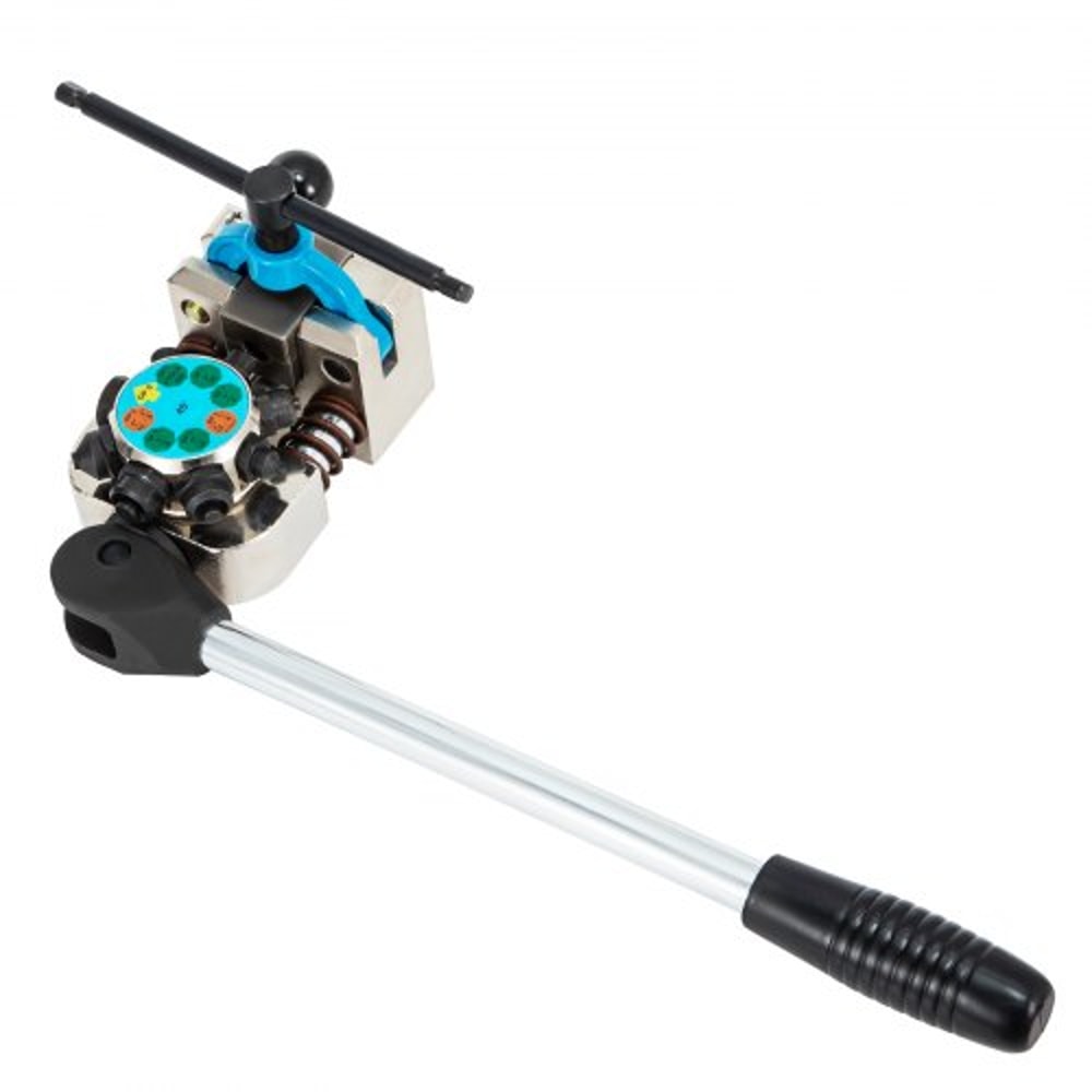 Double Flaring Tool Brake Line Flaring Kit With Single Double And Bubble Flares For Tube Copper Alu 7