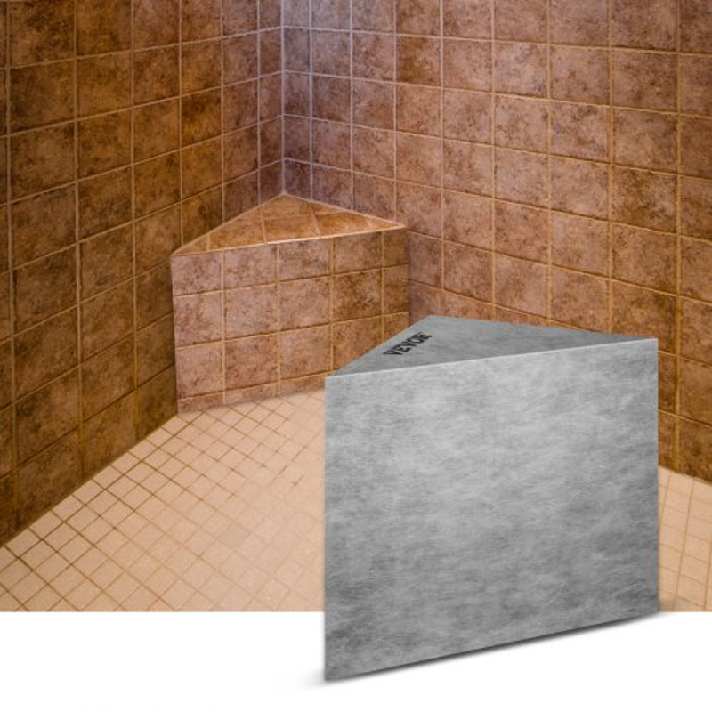 Tile Shower Seat LoadBearing Triangular Bench Ready To Tile Waterproof Shower Corner Seat 6