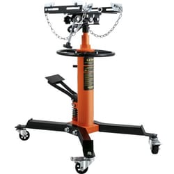 transmission jack, hydraulic telescopic with high lbs capacity, stage floor jack stand with foot pedal, rotatable wheels