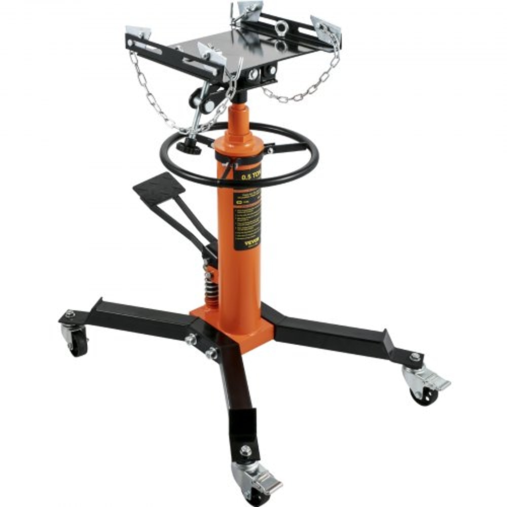 Transmission Jack Hydraulic Telescopic With High Lbs Capacity Stage Floor Jack Stand With Foot Peda 7