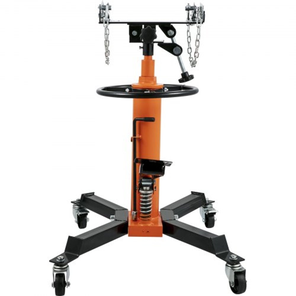 Transmission Jack Hydraulic Telescopic With High Lbs Capacity Stage Floor Jack Stand With Foot Peda 9