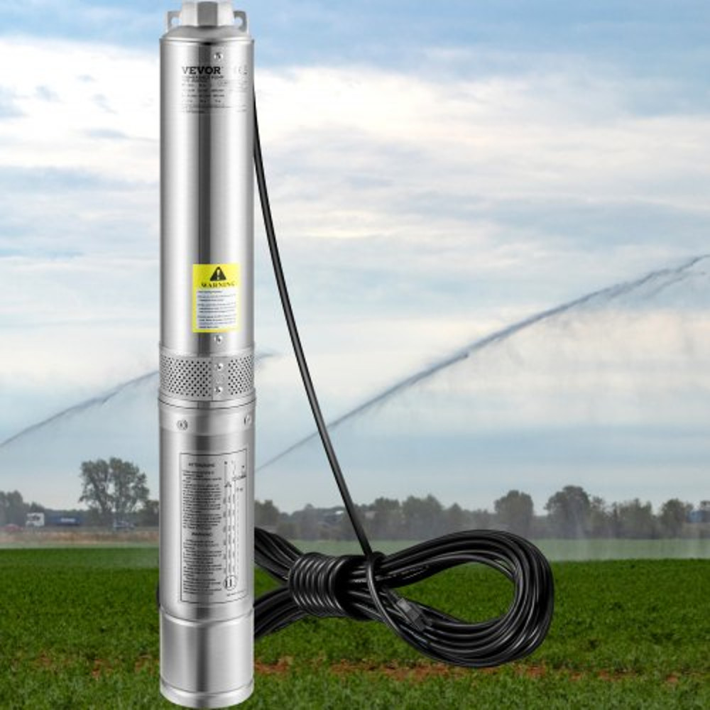 Stainless Steel Deep Well Submersible Pump Head For Home Use 6