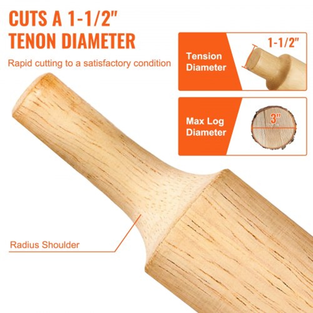Premium Tenon Cutter Aluminum Steel Log Furniture Cutter Commercial Woodworking Tool For Home DIY 3