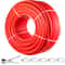 Non Oxygen Barrier Red PEX Pipe PEX Tubing Flexible PEX Water Line For Plumbing Radiant Heating RV 0