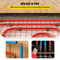 Non Oxygen Barrier Red PEX Pipe PEX Tubing Flexible PEX Water Line For Plumbing Radiant Heating RV 3
