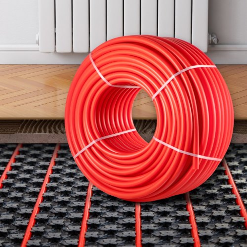 Non Oxygen Barrier Red PEX Pipe PEX Tubing Flexible PEX Water Line For Plumbing Radiant Heating RV 5