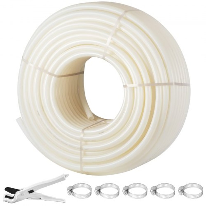 Flexible PEX Water Line Non Oxygen Barrier PEXB Pipe For Radiant Heating Plumbing And RV Sewer Hose 0