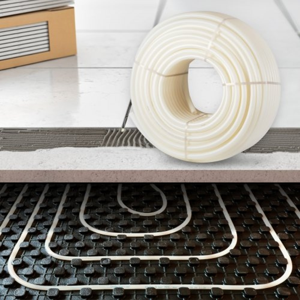 Flexible PEX Water Line Non Oxygen Barrier PEXB Pipe For Radiant Heating Plumbing And RV Sewer Hose 5