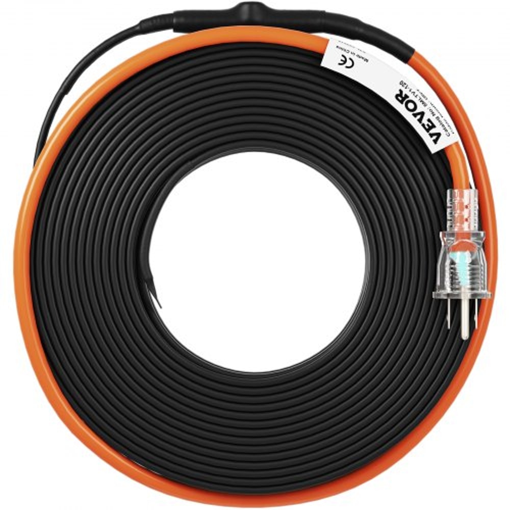 SelfRegulating Pipe Heating Cable Heat Tape Protects PVC Hose Metal And Plastic Pipe 9