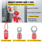 Electrical Safety Loto Kit Padlocks Lockouts Tags Hasps For Risk Removal In Industrial And Electric 4