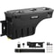 Lockable Truck Bed Storage Box, Waterproof ABS Wheel Well Tool Box with Password Padlock for Dodge Ram
