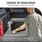 Lockable Truck Bed Storage Box, Waterproof ABS Wheel Well Tool Box, Fits Chevrolet Silverado & GMC Sierra