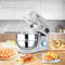Electric Dough Mixer with Speeds & LCD Timer, Tilt-Head Food Mixer, Qt Stainless Steel Bowl, Dough Hook, Flat Beater