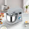 Electric Dough Mixer with Speeds & LCD Timer, Tilt-Head Food Mixer, Qt Stainless Steel Bowl, Dough Hook, Flat Beater