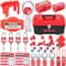 Lockout Tagout Kits, Complete Electrical Safety Loto Kit with Padlocks, Hasps, Tags & Multiple Lockouts