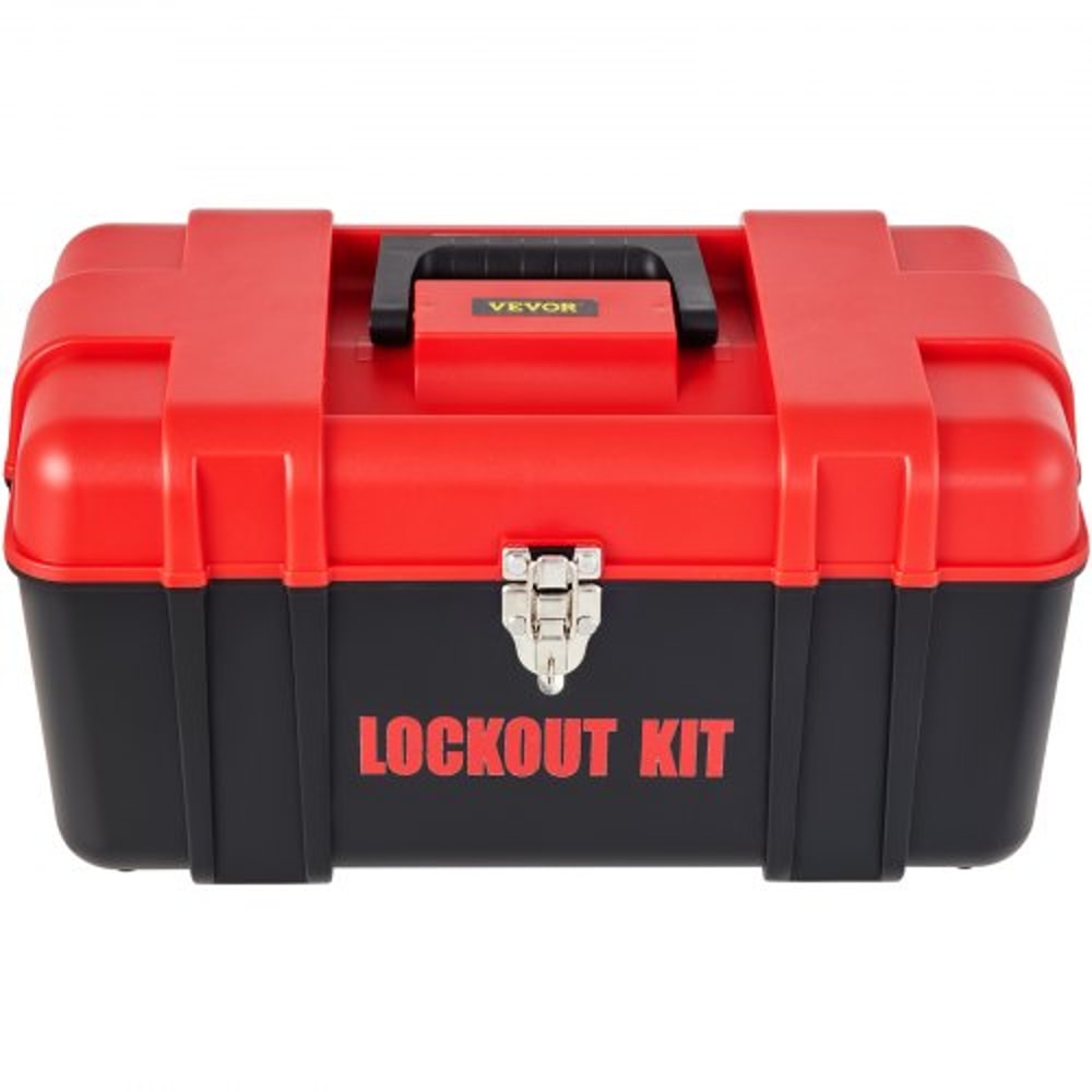 Lockout Tagout Kits, Complete Electrical Safety Loto Kit with Padlocks, Hasps, Tags & Multiple Lockouts