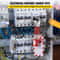 Lockout Tagout Safety Tools, Electrical Loto Kit with Padlocks, Lockout Station, Hasps & Tags for Industrial & Machinery