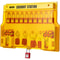 Lockout Tagout Safety Tools, Electrical Loto Kit with Padlocks, Lockout Station, Hasps & Tags for Industrial & Machinery