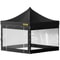 Outdoor Patio Gazebo Pop Up Canopy Tent, Waterproof, UV Resistant Shelter with Removable Sidewalls & Roller Bag