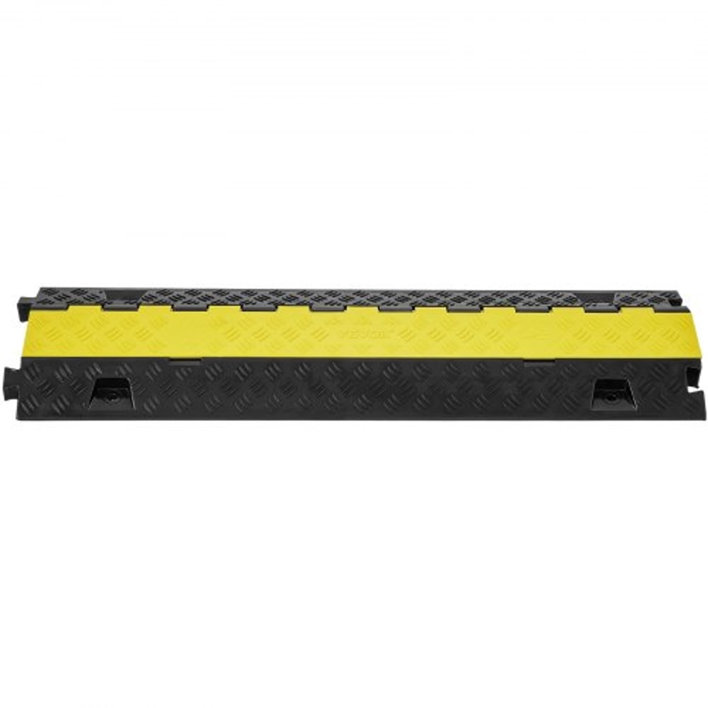 Heavy-Duty Channel Cable Protector Ramp Load TPU Wire Cable Cover Ramp, Durable Cord & Hose Management