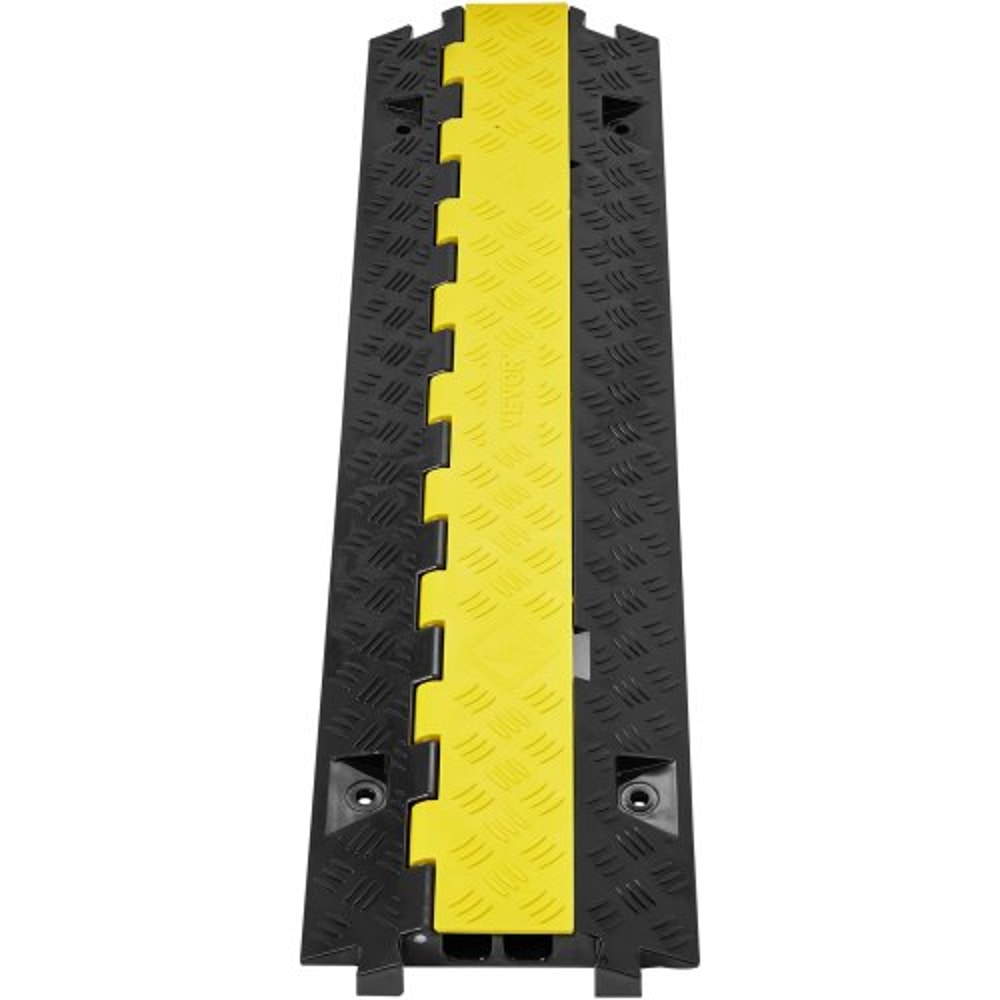 Heavy-Duty Channel Cable Protector Ramp Load TPU Wire Cable Cover Ramp, Durable Cord & Hose Management