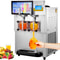 Commercial Slushy Machine, Double Bowl Margarita Machine, Stainless Steel Smoothie & Frozen Drink Maker for Parties