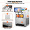 Commercial Slushy Machine, Double Bowl Margarita Machine, Stainless Steel Smoothie & Frozen Drink Maker for Parties