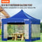 Pop Up Canopy Tent Outdoor Patio Gazebo Tent with Removable Sidewalls & Wheeled Bag, UV Resistant Waterproof Instant