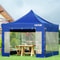 Pop Up Canopy Tent Outdoor Patio Gazebo Tent with Removable Sidewalls & Wheeled Bag, UV Resistant Waterproof Instant