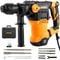 Rotary Hammer Drill Corded Drills, SDS-Plus Modes Chipping Hammers, Professional Heavy-Duty Electric Drill