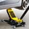 Low Profile Aluminum & Steel Racing Floor Jack, Dual Pistons Quick Lift Pump, Lifting Range