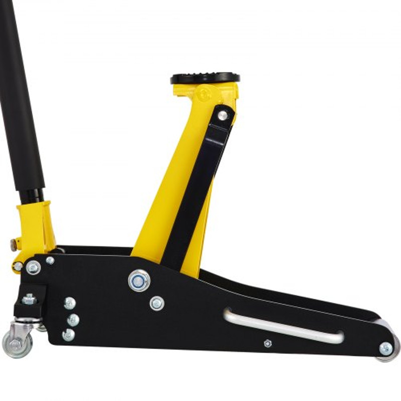 Aluminum And Steel Racing Floor Jack With Dual Pistons Quick Lift Pump Floor Jack Lifting 8