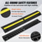 Cable Protector Ramp Channel Rubber Speed Bumps High Lbs Axle Capacity Floor Cord Cable Protector 2