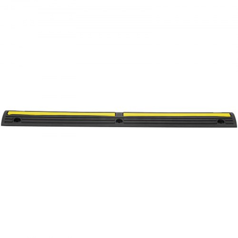 Cable Protector Ramp Channel Rubber Speed Bumps High Lbs Axle Capacity Floor Cord Cable Protector 7