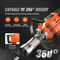 Heavy Duty Electric Jack Hammer BPM Concrete Breaker With Chisels Rotating Handle Vibration Absorb 5