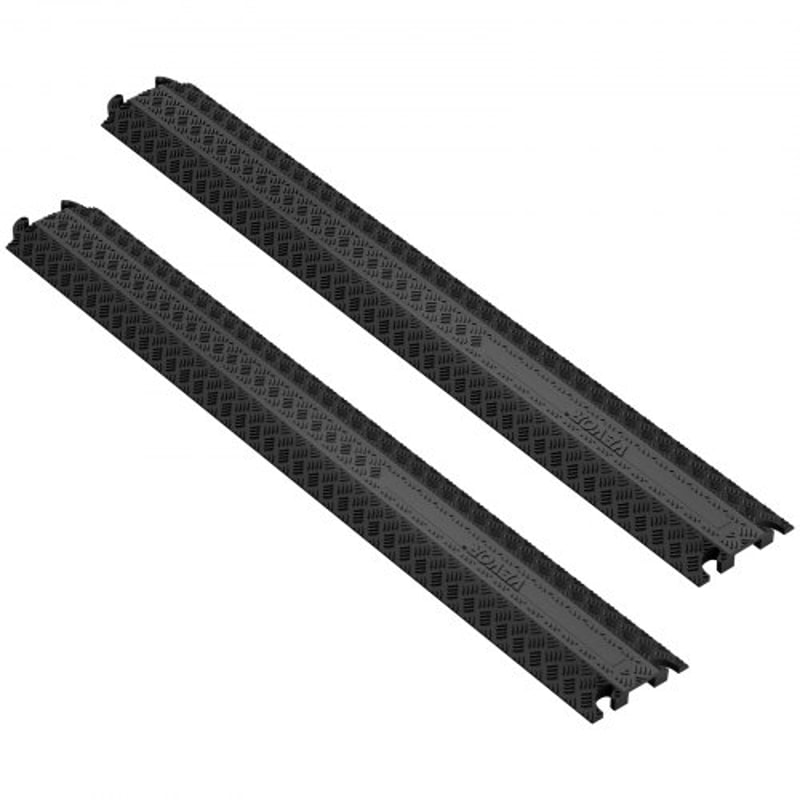 Durable Cable Ramps Cord Safety Covers Supports High Lbs Indoor Outdoor Use Ideal For Office Home W 0