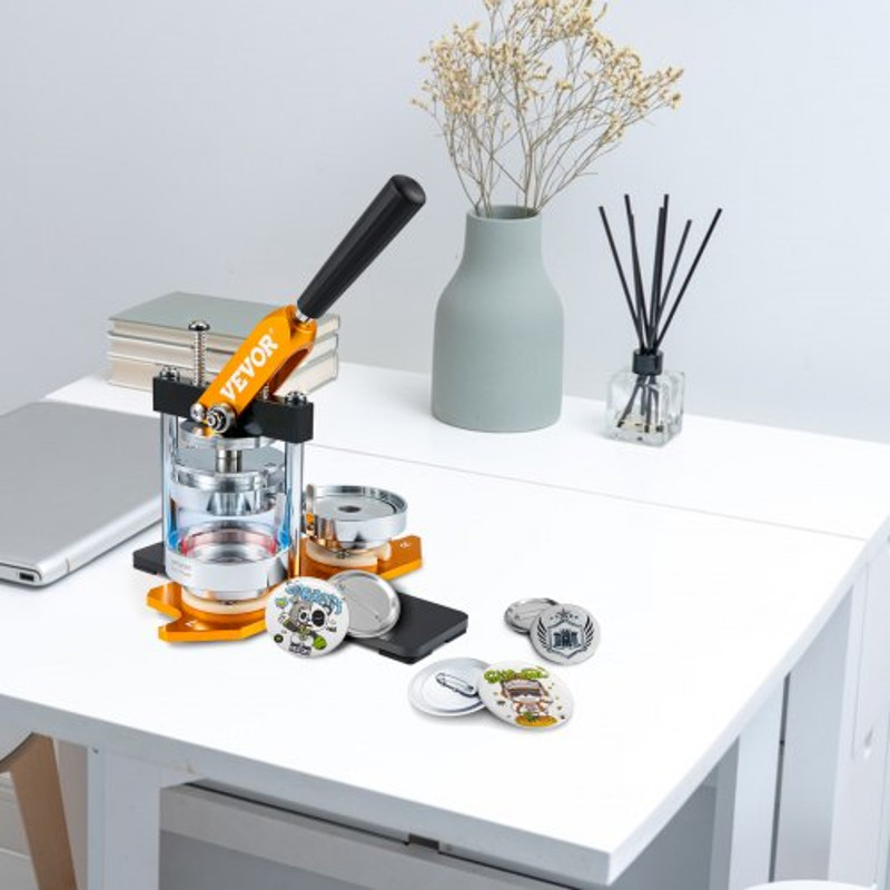 Button Maker Machine Badge Press Kit With Button Parts Circle Cutter Magic Book Perfect DIY Gifts F 4