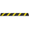 Durable Rubber Traffic Speed Bump Dual Channel Design High Lbs Load Capacity Yellow Reflective Stri 7