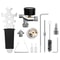 Professional HVLP Air Spray Gun Kit Gravity Feed Sprayer Aluminum Cup With Air Regulator Touch Up P 7