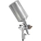 Professional HVLP Air Spray Gun Kit Gravity Feed Sprayer Aluminum Cup With Air Regulator Touch Up P 9